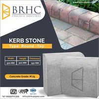 Round Top Concrete Kerb Stone
