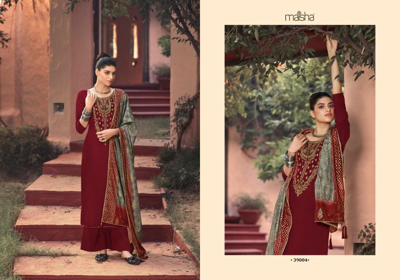 Maisha Swaragini Georgette Designer Salwar Suit Catalog
