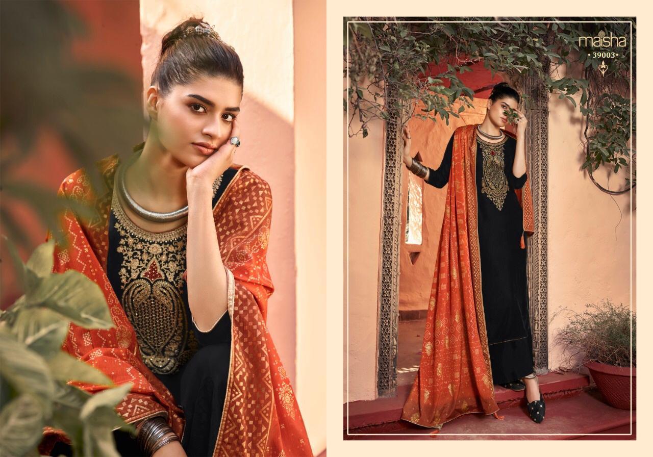 Maisha Swaragini Georgette Designer Salwar Suit Catalog