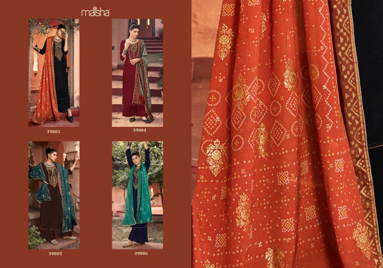 Maisha Swaragini Georgette Designer Salwar Suit Catalog