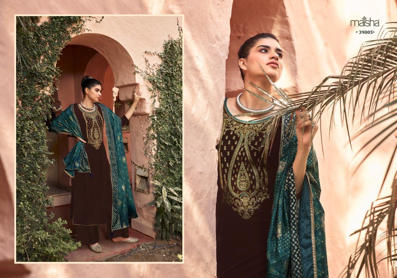 Maisha Swaragini Georgette Designer Salwar Suit Catalog