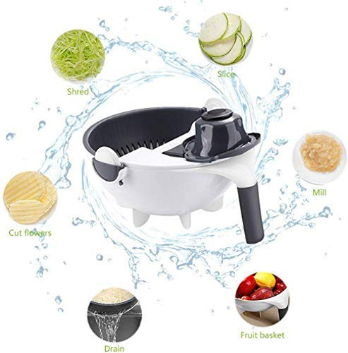 7 In 1 vegetable cutter With Drain Basket By NEWVENT EXPORT