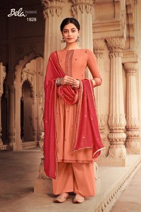 Bela Fashion Razi Viscose Muslin Straight Salwar Suit Catalog
