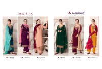 Aashirwad Creation Maria Georgette Designer Salwar Suit Catalog