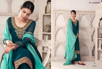 Aashirwad Creation Maria Georgette Designer Salwar Suit Catalog