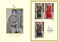 Eba Lifestyle Rose Gold Embroidery Designer Salwar Suit Catalog