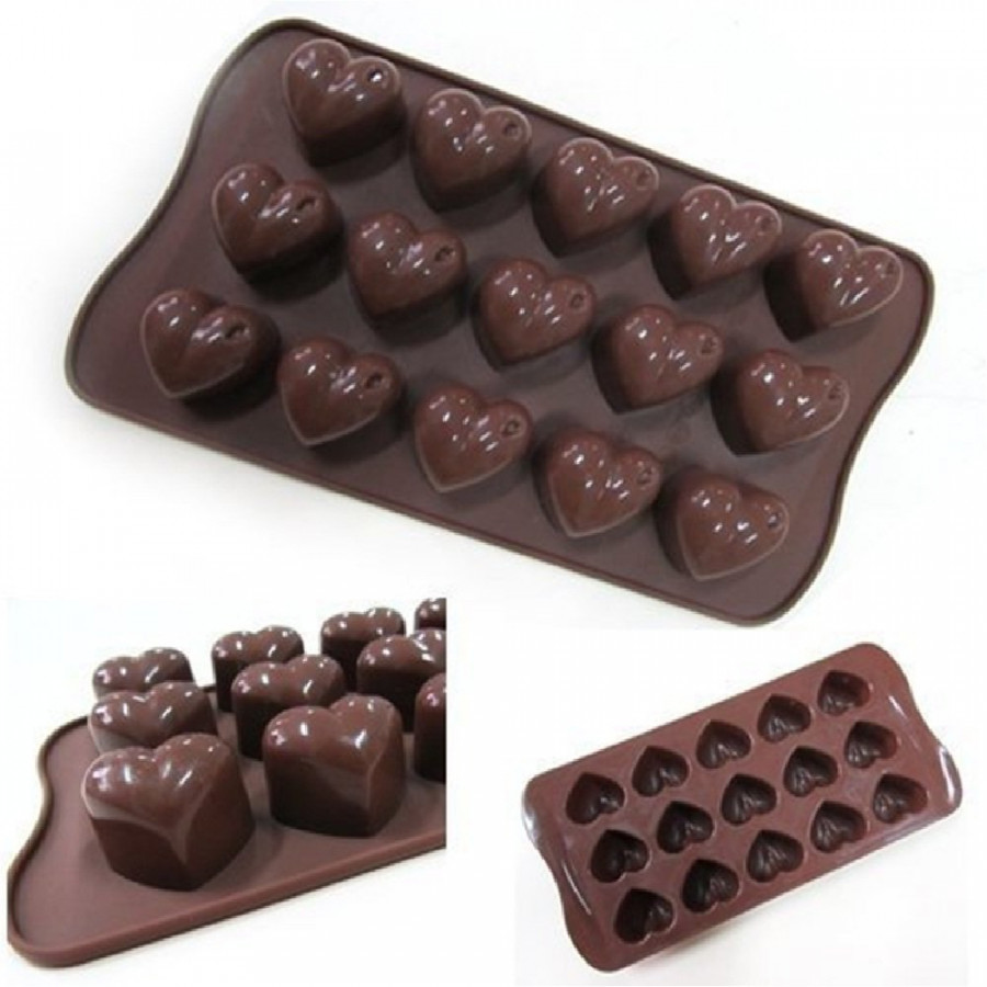 HEART SHAPE DESIGN CHOCOLATE MOLD