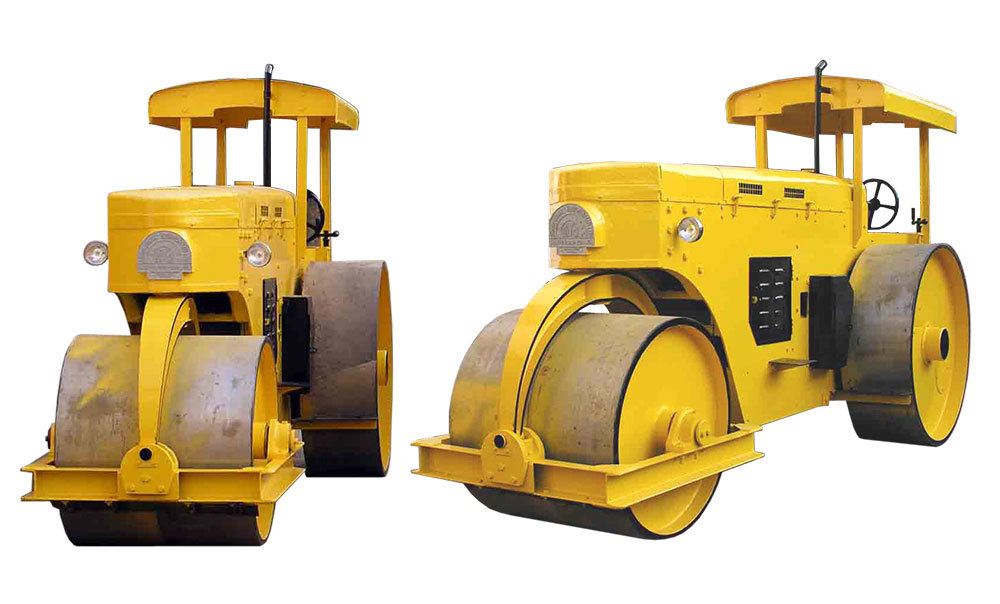 Static Double Drum Road Roller