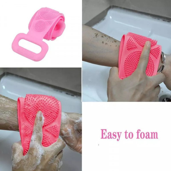 Soft Silicon Body Scrubber Belt