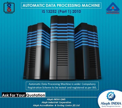 BIS Registration for Data processing machine