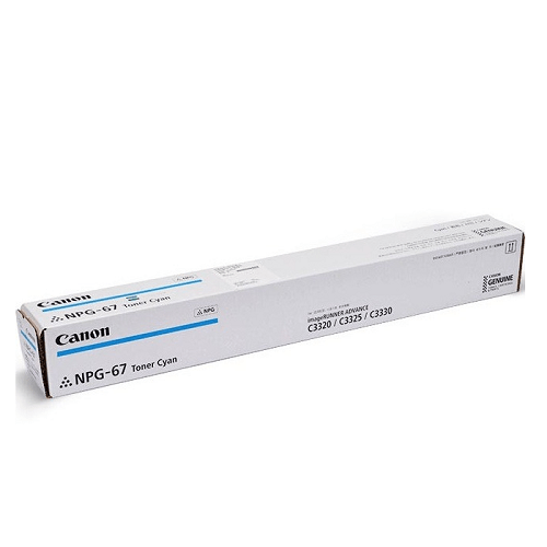 Canon NPG 67 Original Toner Cartridge Cyan