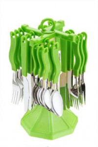 24 PCS SPOON PLASTIC STAND