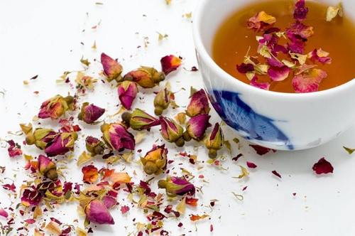 Rose Green Tea Improve Digestion