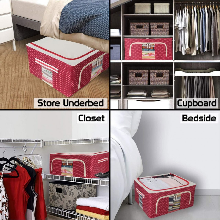 HOME ORGANIZATION AND STORAGE BAG 66L