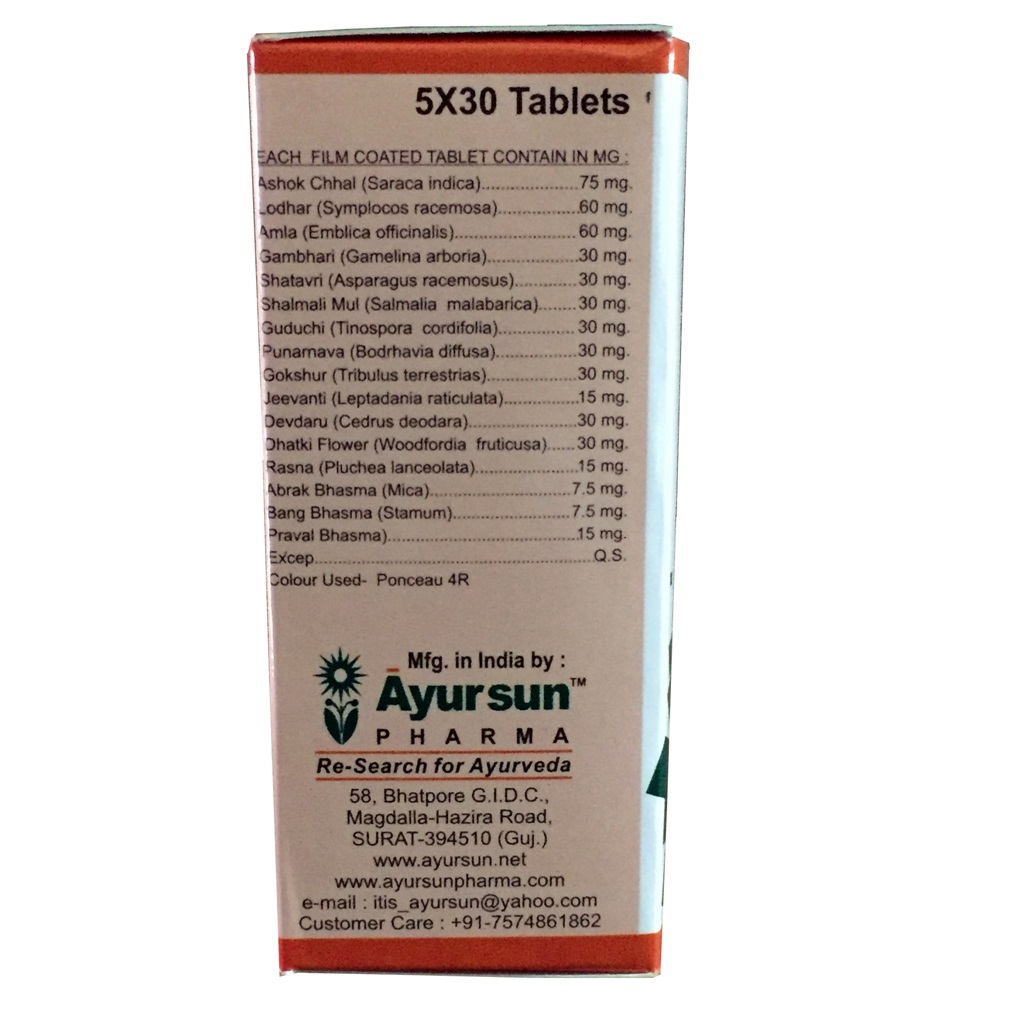 Ayurvedic Herbal Medicine For Menstrual-Ovee Tablet