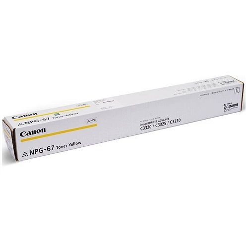 Canon NPG 67 Original Toner Cartridge Yellow