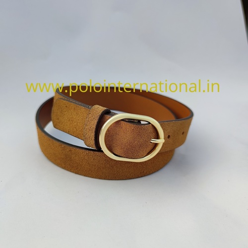 Sued Leather Belt For Women