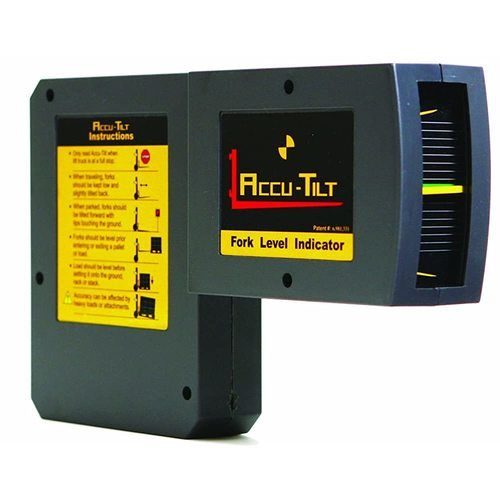 Fork Tilt Level Indicator For Forklifts And Lift Trucks - Color: Black