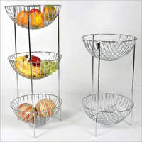 Fruit Basket 3 Shelf-2 Shelf