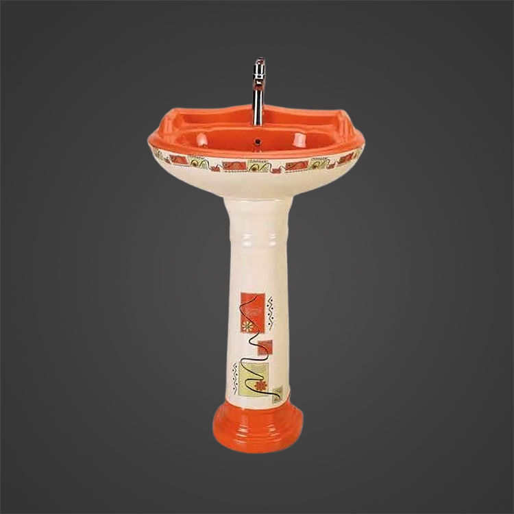 Printed Pedestal Wash Basin