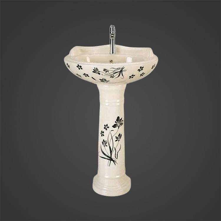 Printed Pedestal Wash Basin