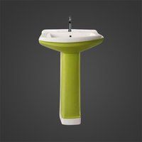 Printed Pedestal Wash Basin