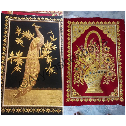 Hand Embroidered Wall Hangings By ARYANSH EXPORTS