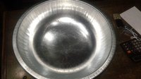 Iron Tasla - 12 Inch Round, Galvanized Iron, 22 Gauge, 3 Inch Height | Durable, Heat-resistant, Easy Cleaning, Versatile Tool For Cooking And Serving