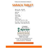 Ayurvedic Herbs Tablet For Non Specific - Saraca Tablet