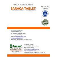 Saraca Tablet (Leucorrhoea And Constant Backache)