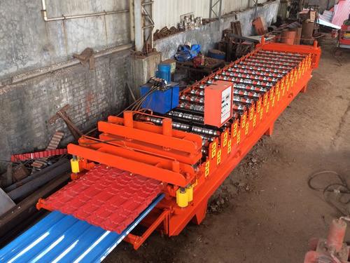 Automatic Double Layer With Tile Roof Panel Roll Forming Machine