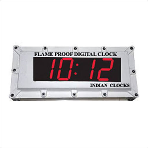 LED Display Flame Proof Clocks