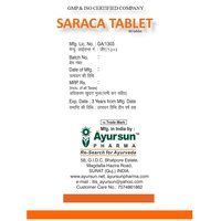 Ayurvedic Herbal Medicine For Menstrual - Saraca Tablet