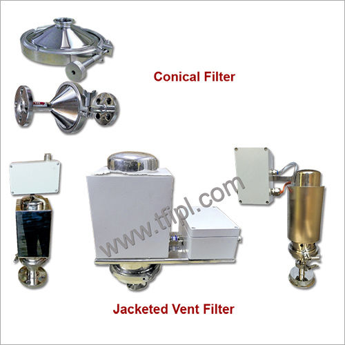 Silver Vent Filter And Conical Filter