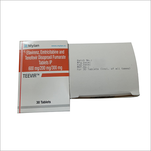 Efavirenz - Emtricitabine and Tenofovir Disoproxil Fumarate Tablets IP | General Medicines, Anti-Bacterial, Anti-Viral, Suitable for All, Dry Storage
