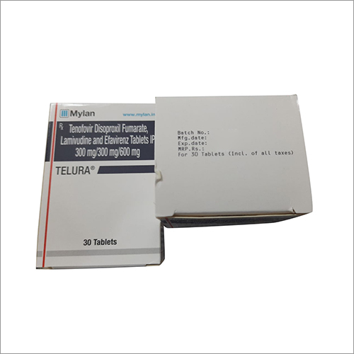 Tenofovir Disoproxil Fumarate - Lamivudine And Efavirenz Tablets Ip General Medicines