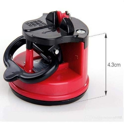 KNIFE SHARPENER WITH SUCTION PAD