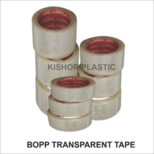 BOPP Transparent Packing Tape By KISHOR PLASTIC