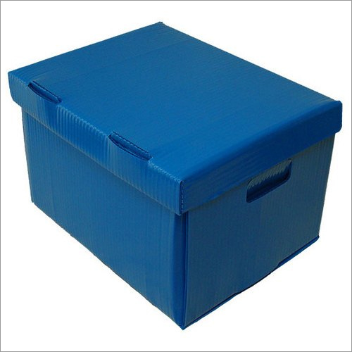 Plastic Corrugated Box - Color: Multicolor