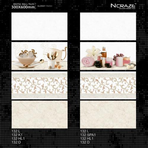 Digital Ceramic Wall Tiles With Glossy Finish