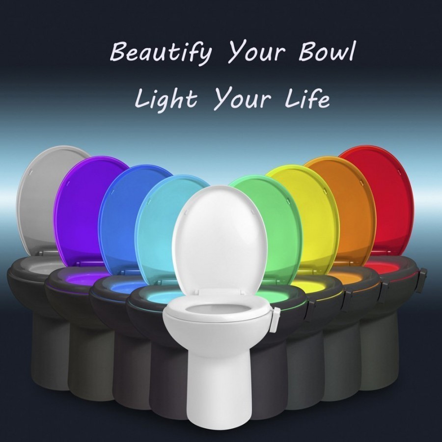 TOILET LIGHTNING BOWL