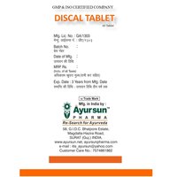 Discal Tablets (Medicine To Dissolve The Calculi)