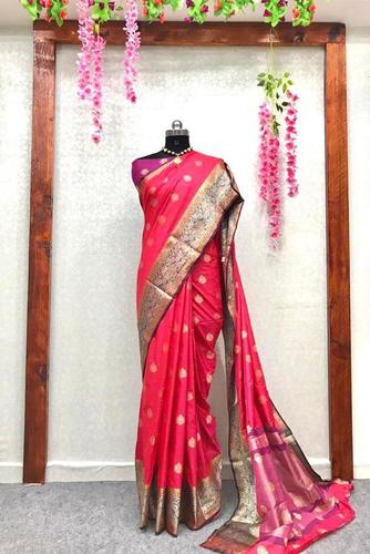 Multi Colour Ladies Designer Silk Saree