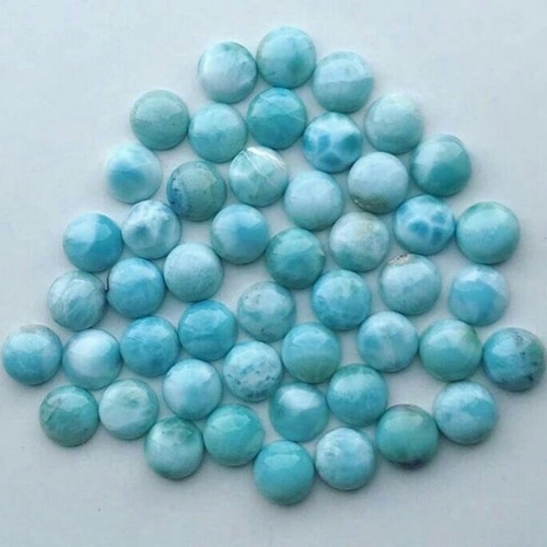 11mm Larimar Round Cabochon Loose Gemstones