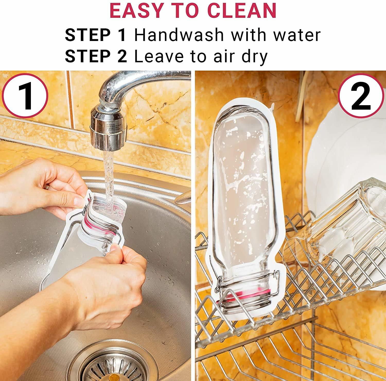 ZIPPER BAGE STORAGE (SET OF 3 DIFFERENT SIZE) BARNI