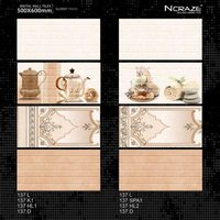 300x600mm Glossy Finish Wall Tiles For Kitchen