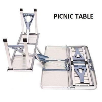 ALUMINIUM FOLDING PICNIC TABLE