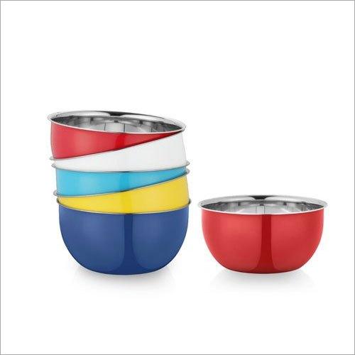 28 cm Stainless Steel Serving Bowl Set