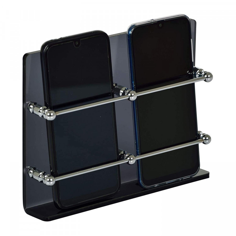 ACRYLIC DOUBLE MOBILE HOLDER