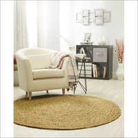 Round Braided Floor Rug